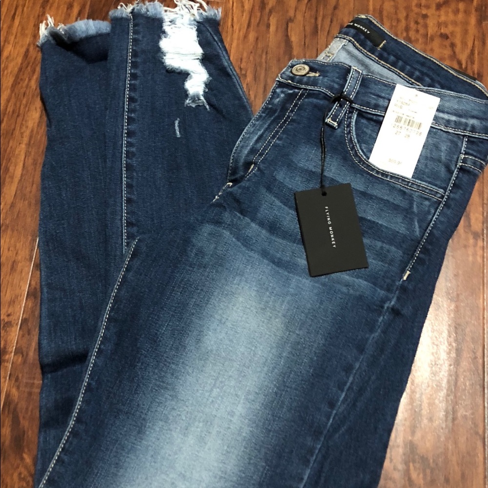 Flying monkey jeans
